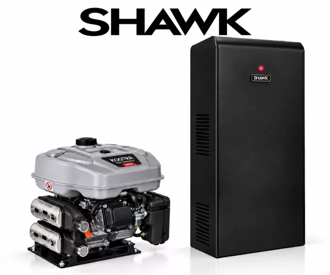 SHAWK İşyeri Hibrit Tam Otomatik güç kaynağı 